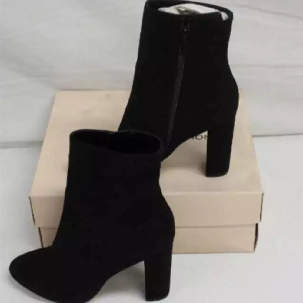 BCBG Ally Microsuede Bootie